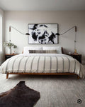 Swiveling Black Metal Wall Light by SS Lightings - Ouch Cart