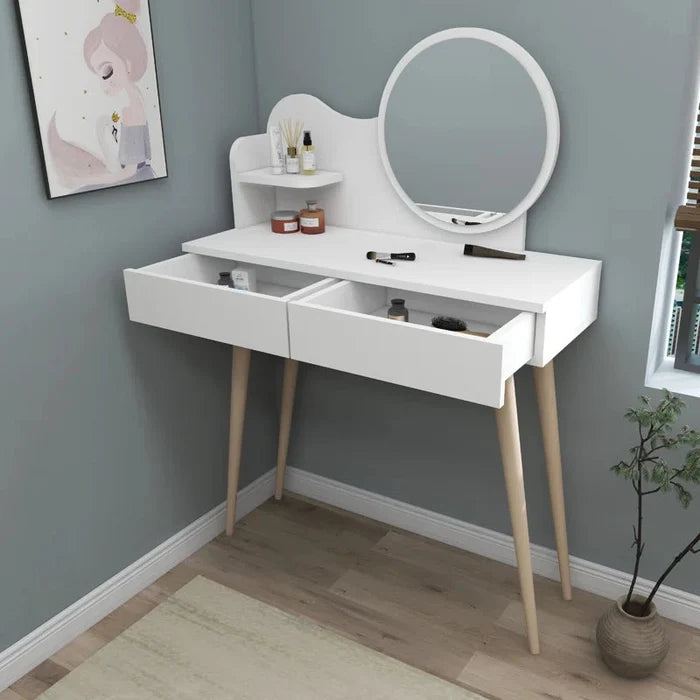 Takumi Table with Mirror Jennifer Ouch Cart