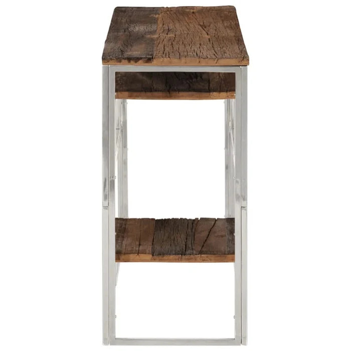 Tatiana Solid Wood Top Console Table Ouch Cart