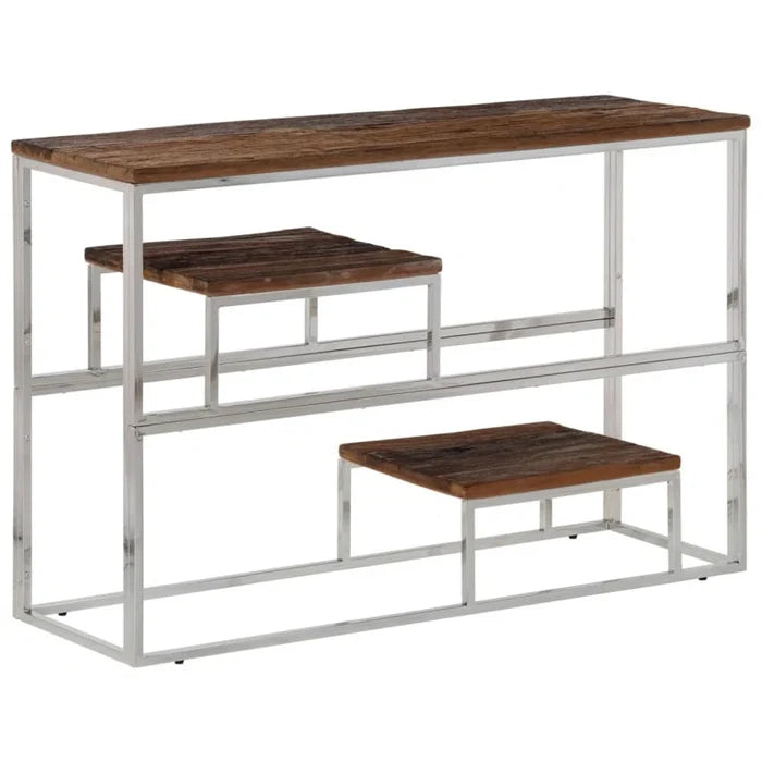 Tatiana Solid Wood Top Console Table Ouch Cart