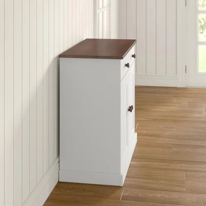 Thatcher  of drawers FSC Pierro 90 cm - solid pine wood Ouch Cart