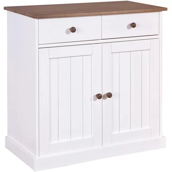 Thatcher  of drawers FSC Pierro 90 cm - solid pine wood Ouch Cart