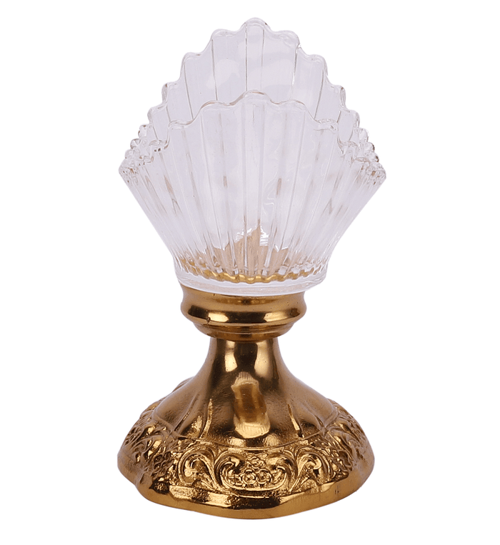 The "Crescent Artistocrat's Glass" Bowl (Gold) - Ouch Cart