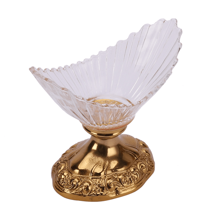 The "Crescent Artistocrat's Glass" Bowl (Gold) - Ouch Cart