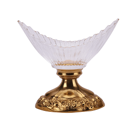 The "Crescent Artistocrat's Glass" Bowl (Gold) - Ouch Cart
