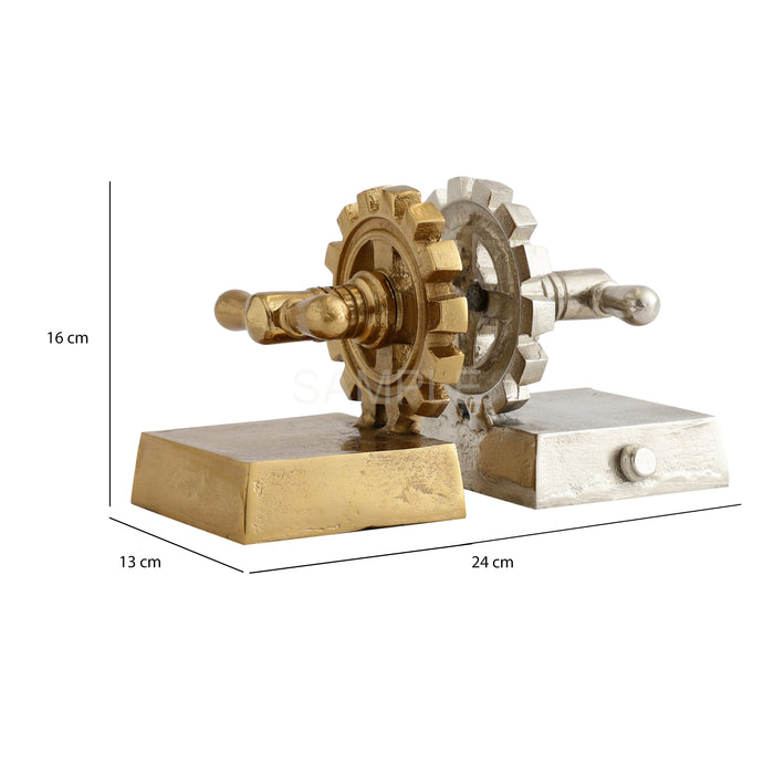 The Gearlock Bookend M.M.I. OVERSEAS