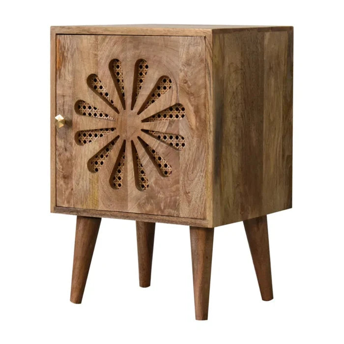 Theodore Bedside Table: Timeless Elegance with Functional Storage for Your Bedroom" Ouch Cart