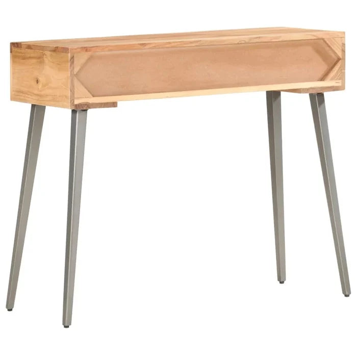 Theodore Solid Wood Top Console Table Ouch Cart