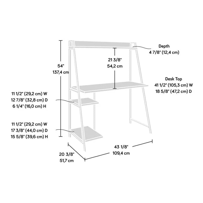 "Timeless Writing Desk: Crafted for Creativity and Focus" Ouch Cart