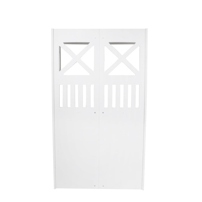 Toilet PVC Storage Bathroom 2 Feet Vanity Floor Standing Shelf Storage Cabinet With Free Soap Dish By Miza - Ouch Cart
