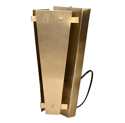 Tri-Angular Antique Brass - Ouch Cart