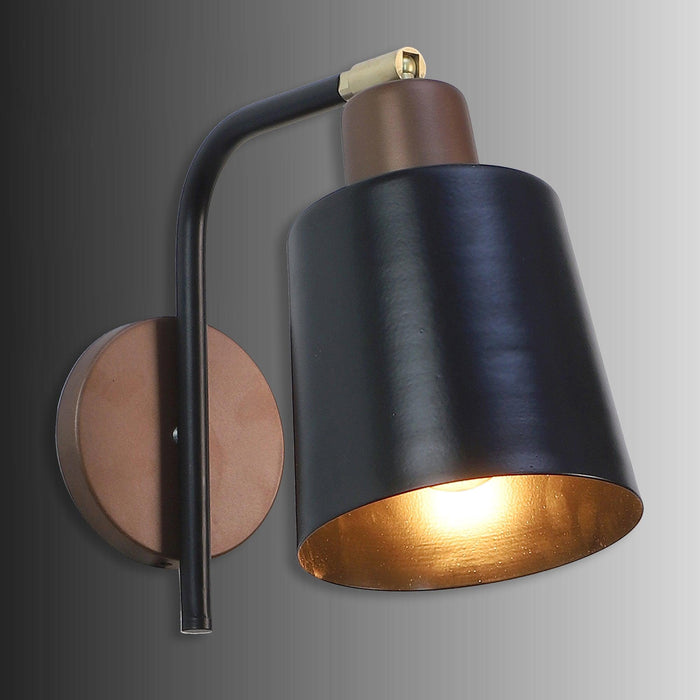 Two-Way Black Metal Wall Light by SS Lightings - Ouch Cart