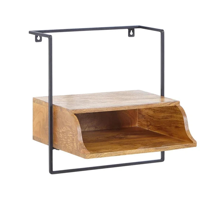 "Usher Bedside Table: Elegant Storage for a Refined Bedroom" Ouch Cart