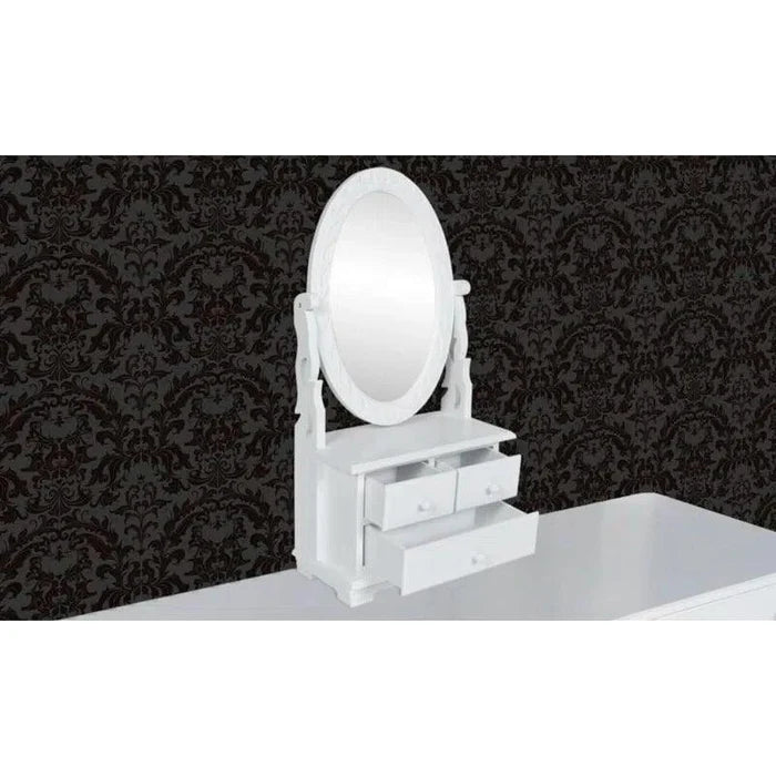 Valeria Dressing Table with Mirror - Ouch Cart