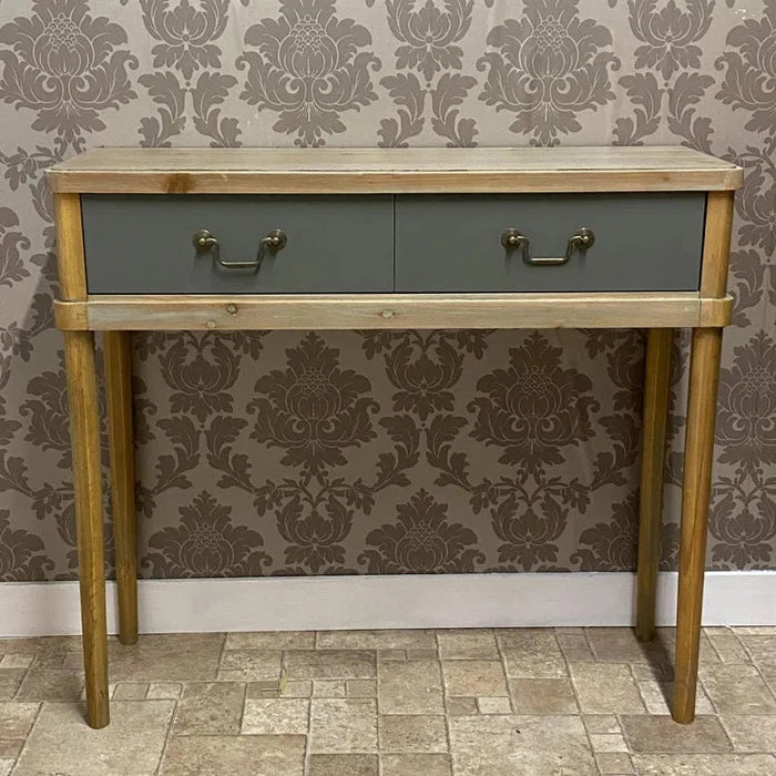 Valeria Rustic Charm Console Table Ouch Cart
