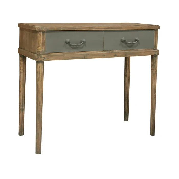 Valeria Rustic Charm Console Table Ouch Cart