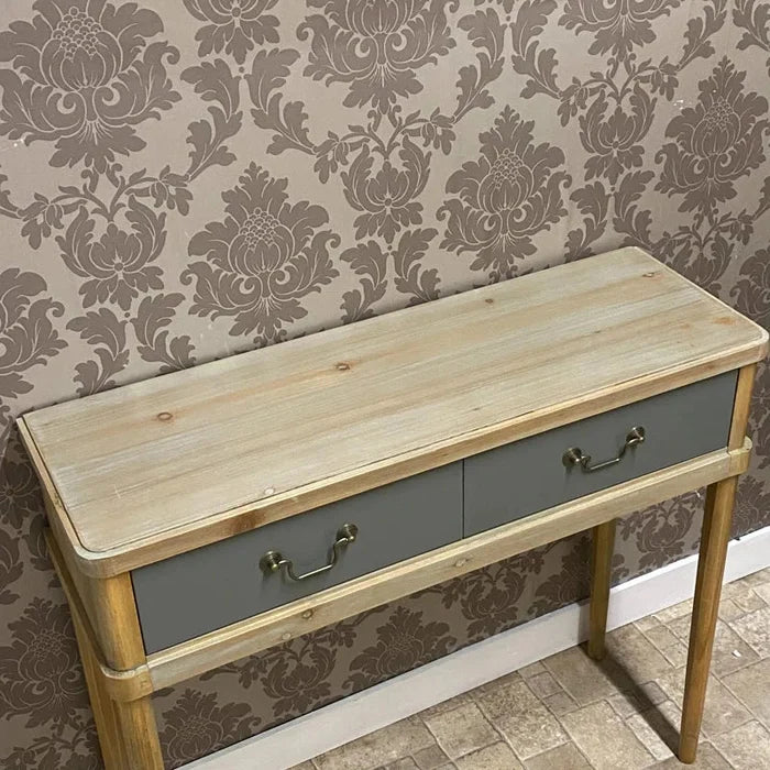 Valeria Rustic Charm Console Table Ouch Cart