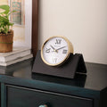 Varner Table clock in Gold Black M.M.I. OVERSEAS