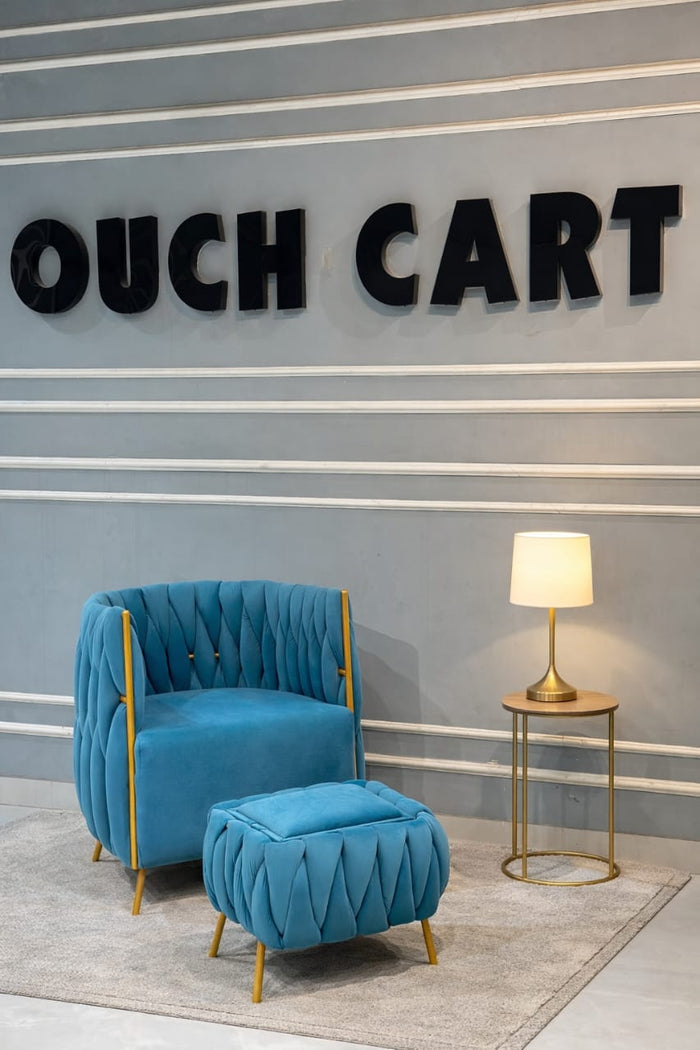 VEGAN ACCENT CHAIR OUCH CART