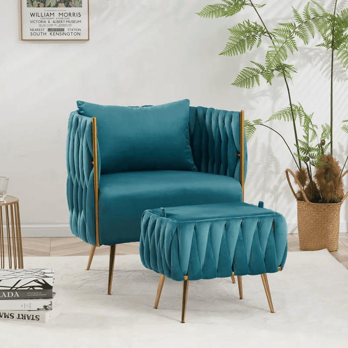 VEGAN ACCENT CHAIR - Ouch Cart