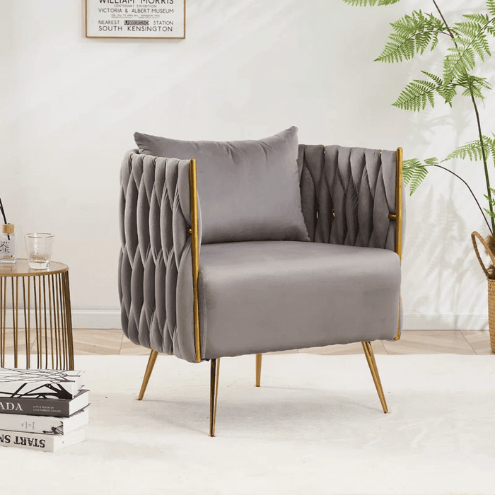 VEGAN ACCENT CHAIR - Ouch Cart