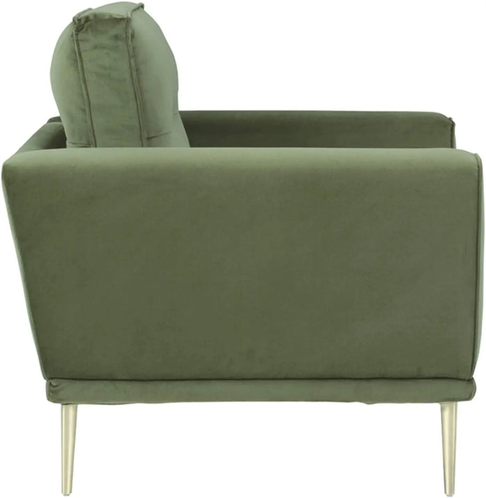 Velvet Modern Fabric Arm Chair For office, living room, bedroom - Ouch Cart