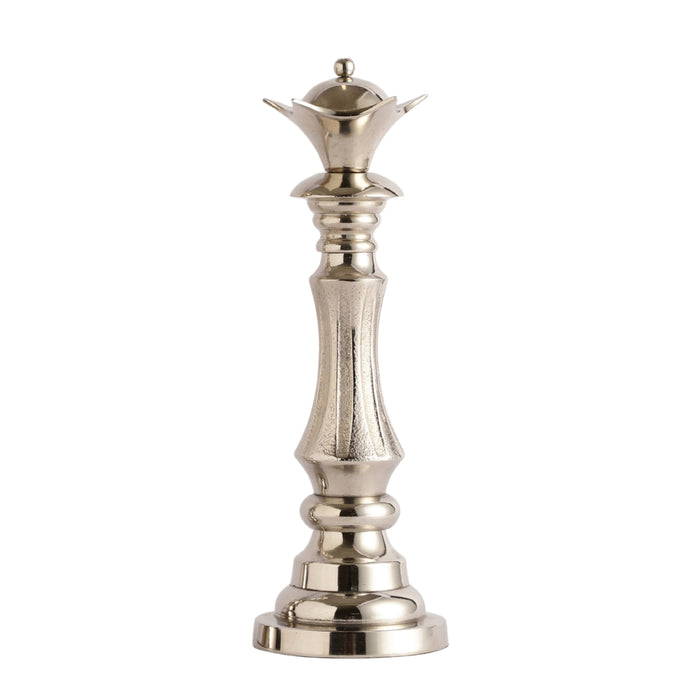 Victoris Silver Set of  King and Queen Chess - OUCHCART | Chess