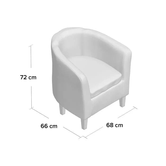 Viola Upholstered Accent Chair - Ouch Cart