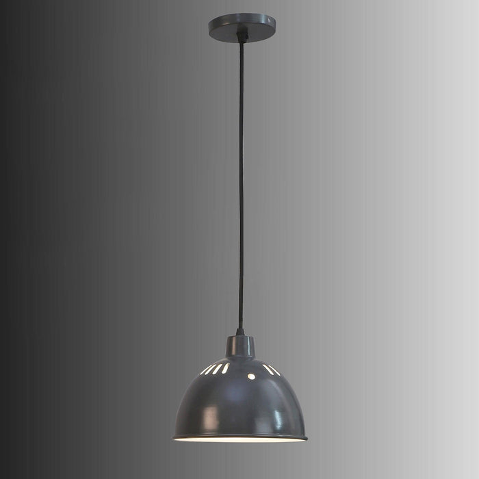 White Grey Metal Hanging Light by SS Lightings - Ouch Cart