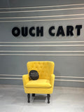 Wide Tufted Velvet Arm chair OUCH CART