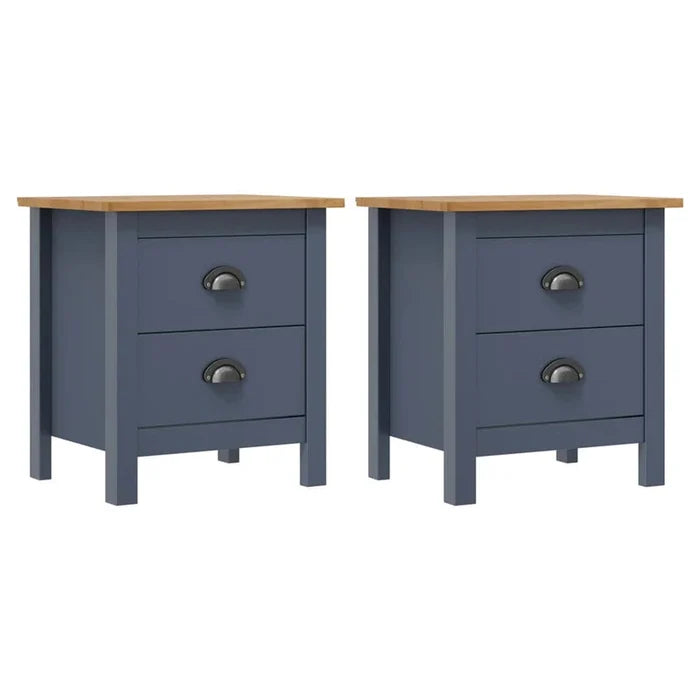 Willow  1 Drawer Bedside Table (Set of 2) Ouch Cart