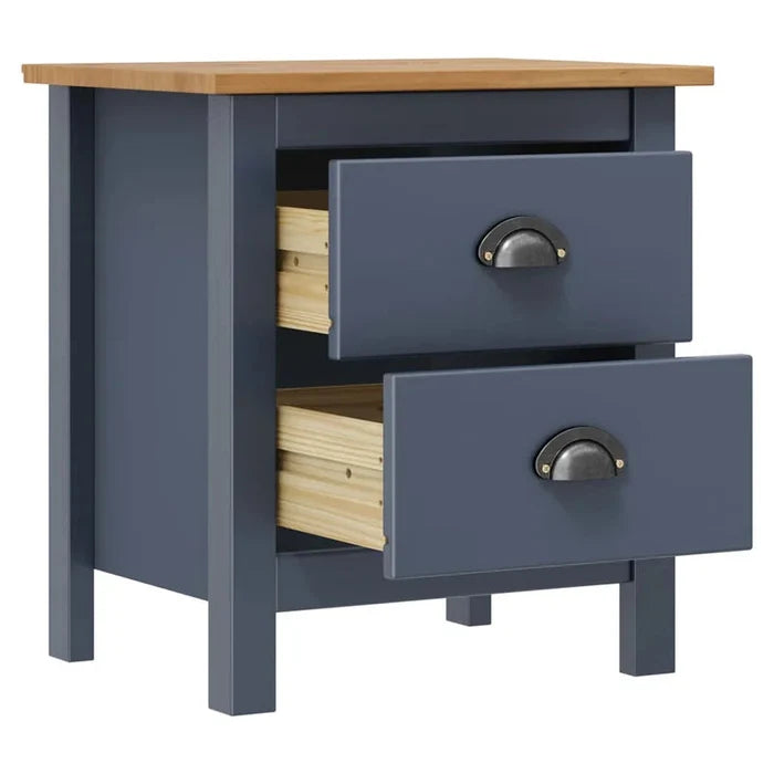 Willow  1 Drawer Bedside Table (Set of 2) Ouch Cart