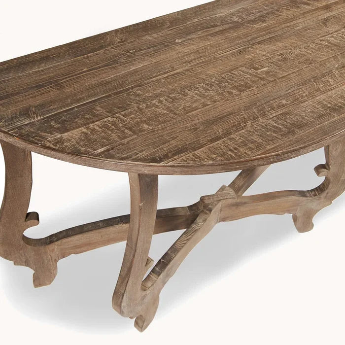 Willow Half Moon Console Table Ouch Cart