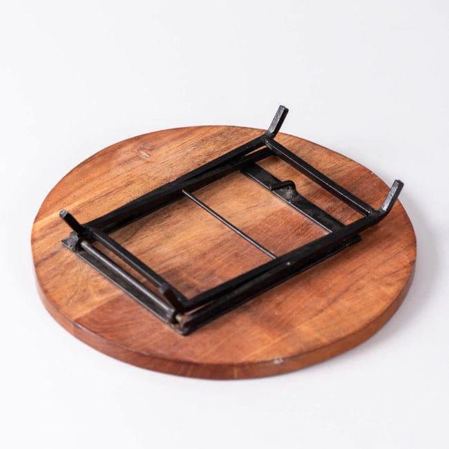 WOODEN CAKE STAND FOR DINING TABLE | SHEESHAM WOOD - Ouch Cart