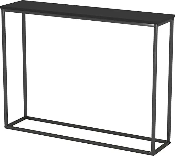 Wooden Hallway Console Table with Metal Legs - Ouch Cart