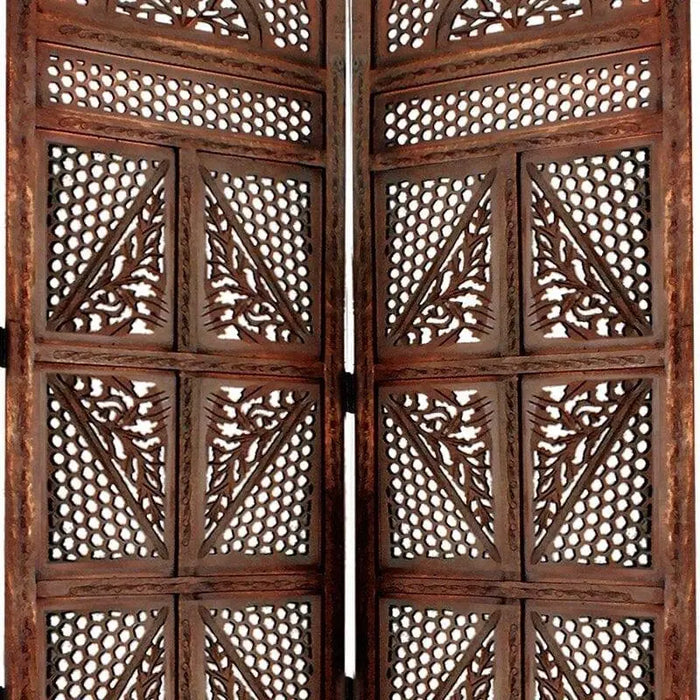 Wooden Partition Panel Folding Room Divider - Ouch Cart