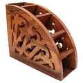 Wooden Remote Control Storage Holder - Ouch Cart
