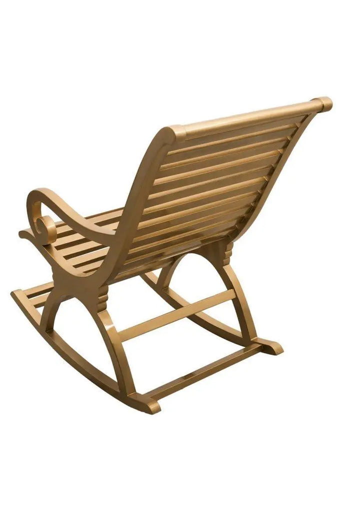 Wooden Rocking Chair Grandpa Rocking Chair Chair Resting Chair Easy Chair - Ouch Cart