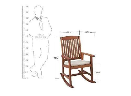 Wooden Rocking Chair, Wooden Rolling Chair, Wooden Easy Aaram Chair - Ouch Cart
