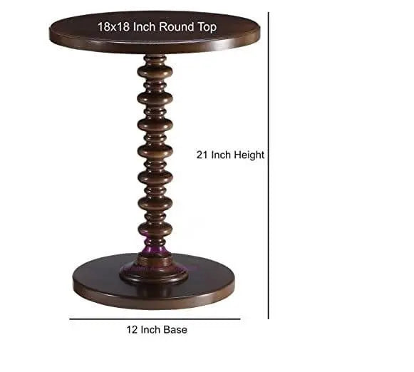 Wooden Side Table for Living Room Coffee End Table - Ouch Cart