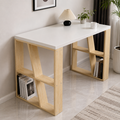 Wooden Study Table for Home Office & Workspace OUCH CART