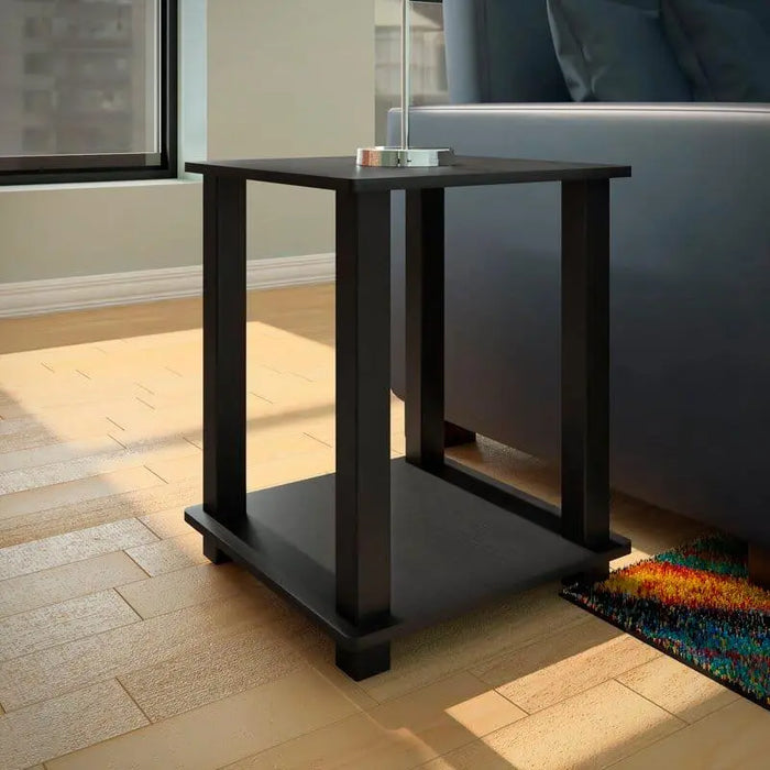 Wooden Tall End Table - Ouch Cart