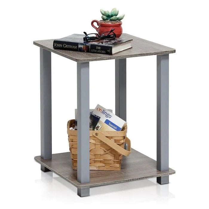 Wooden Tall End Table - Ouch Cart