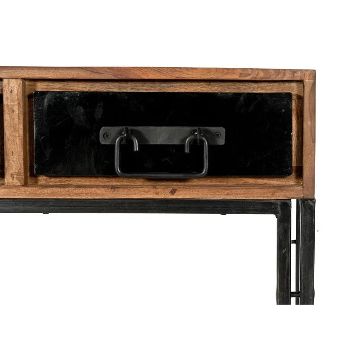 Yael Solid Wood Console Table Ouch Cart