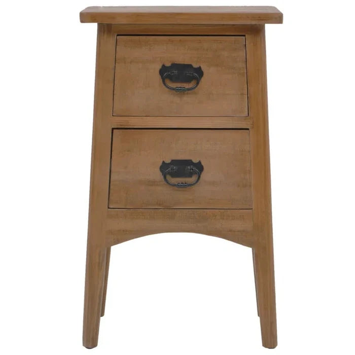 Yasir Cabinet Solid Fir Wood 40X29x68 Cm Brown Ouch Cart