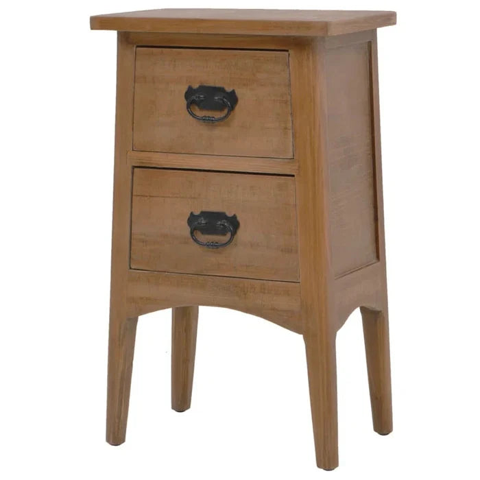 Yasir Cabinet Solid Fir Wood 40X29x68 Cm Brown Ouch Cart