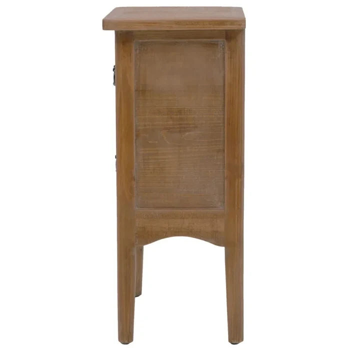 Yasir Cabinet Solid Fir Wood 40X29x68 Cm Brown Ouch Cart