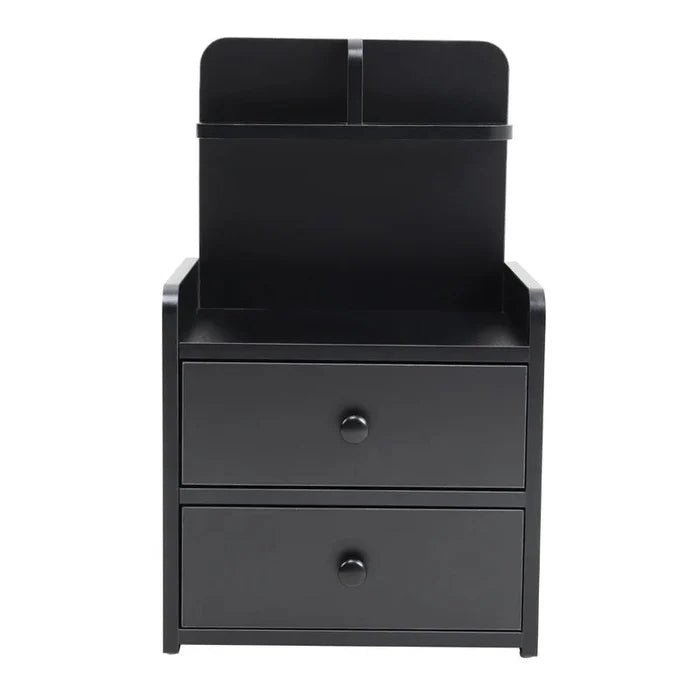 Yasser Manufactured Wood Bedside Table Ouch Cart