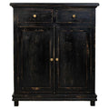 Yu Solid Wood Console Table Ouch Cart