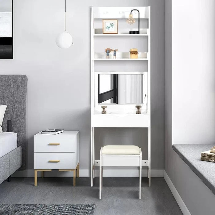 Zofia Dressing Table with Mirror - Ouch Cart